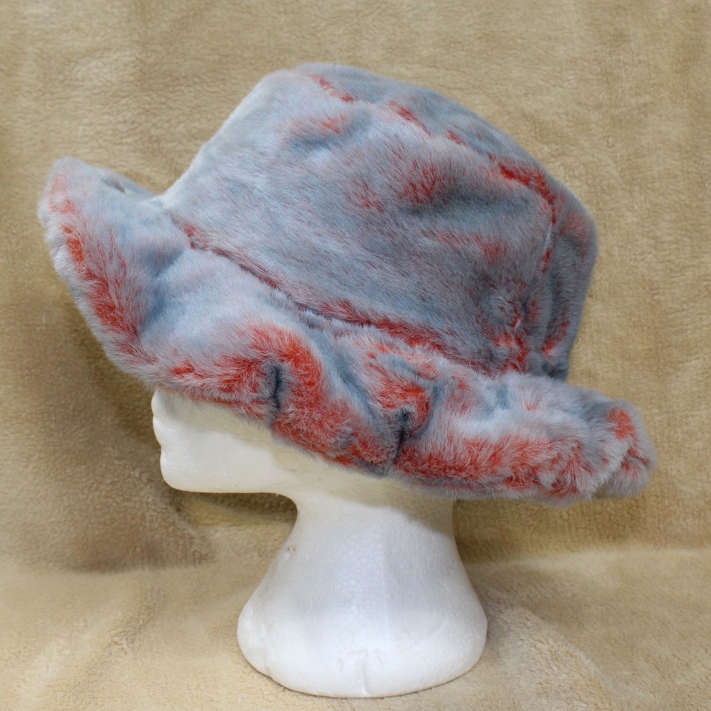 Goorin Bros Blue and Orange Fur Hat